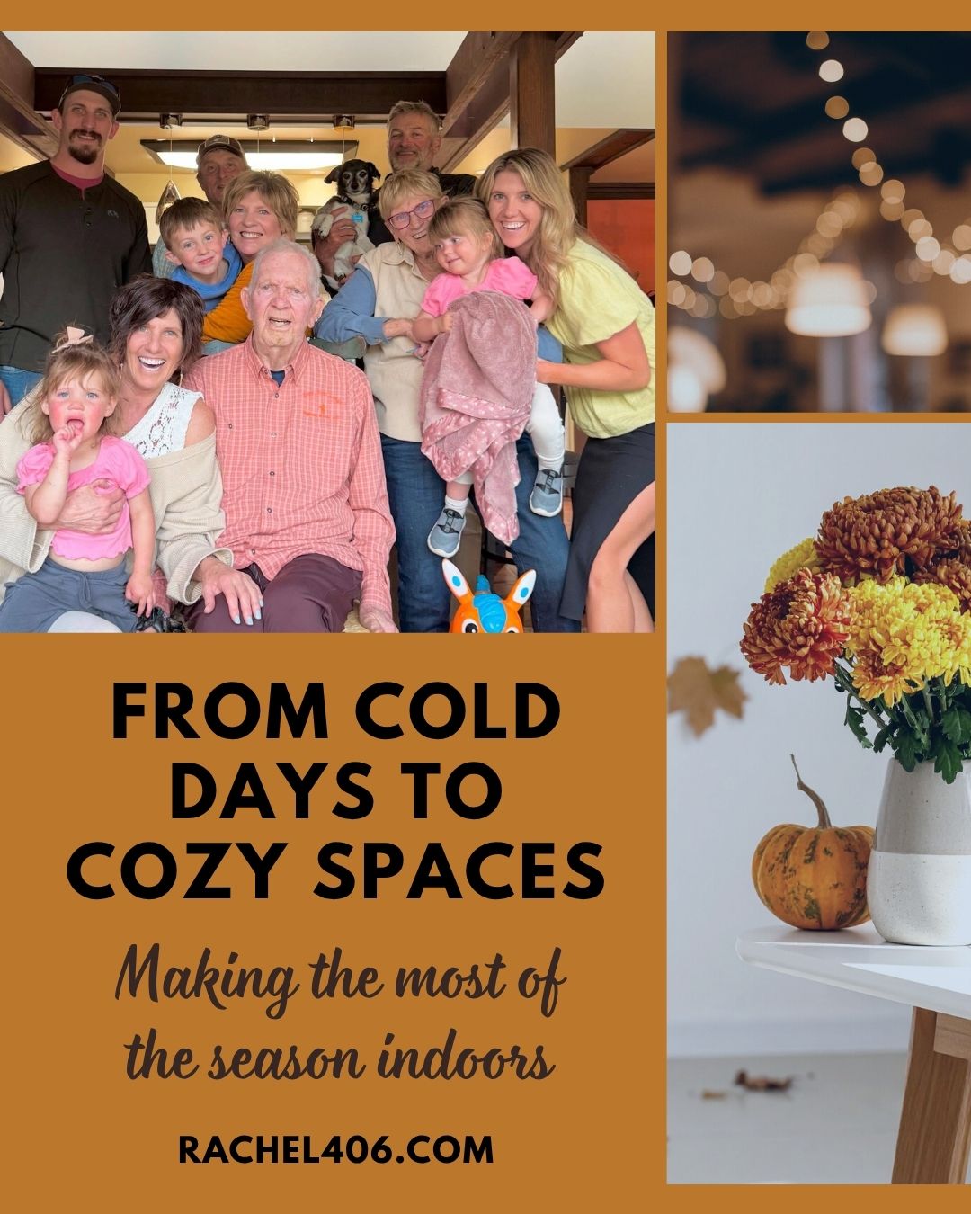Cozy Spaces - Rachel Cozy Spaces - Rachel