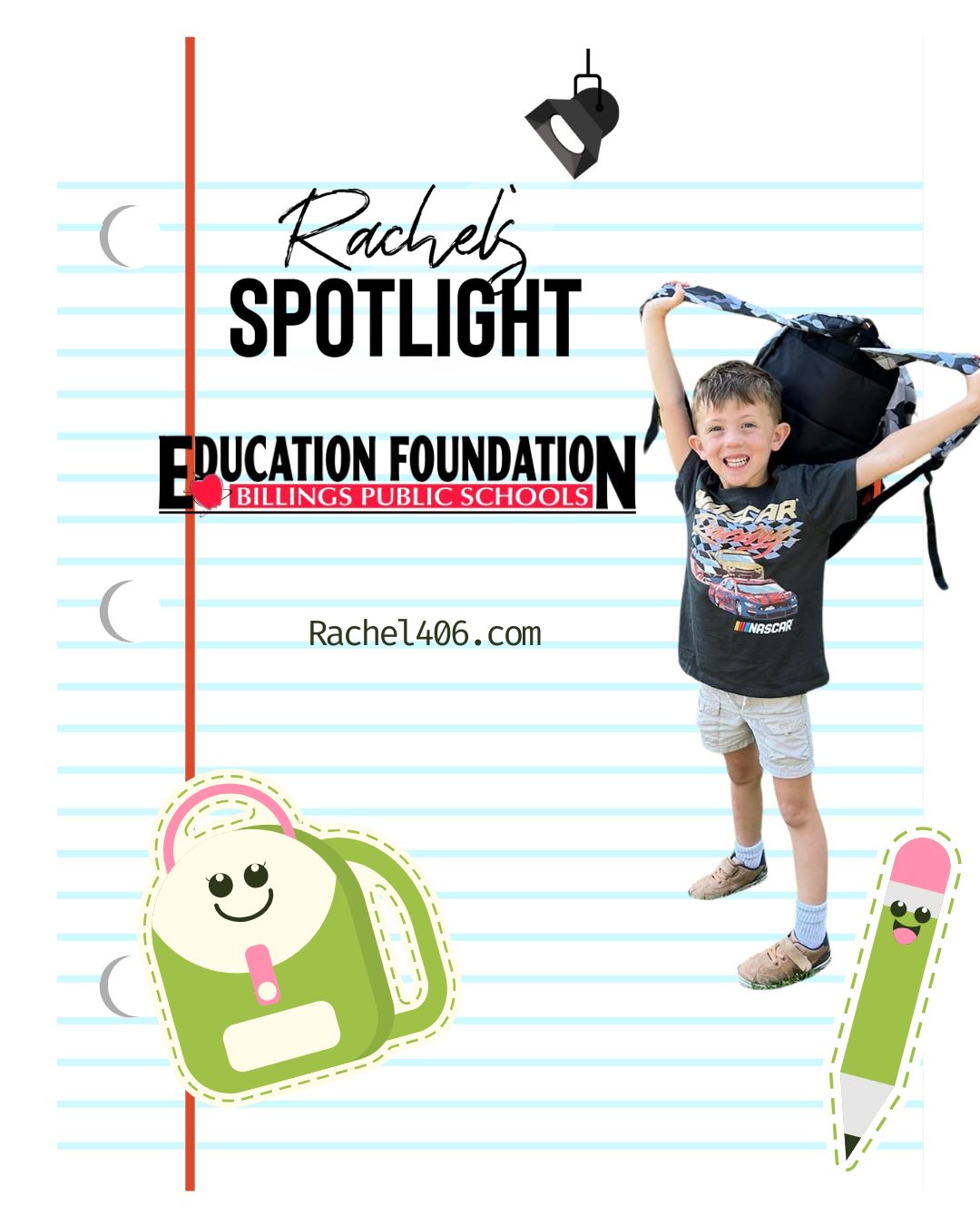 Rachel's Spotlight Ed Found